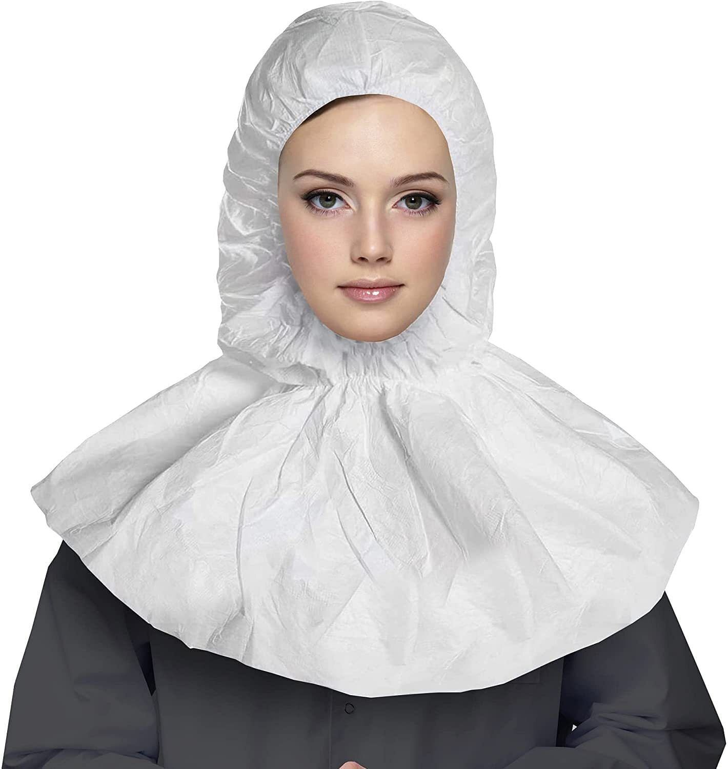 30 White Disposable Lab Coats Unisex Large Polypropylene