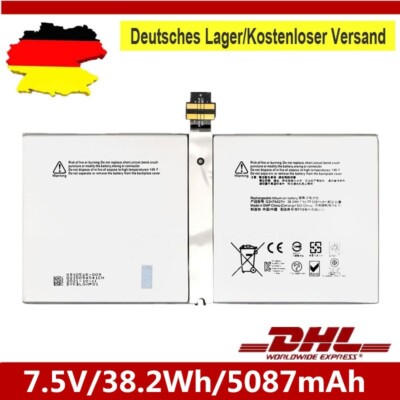 G3HTA027H AKKU Für Microsoft Surface Pro 4 1724 12.3'' Tablet Core i5 DYNR01