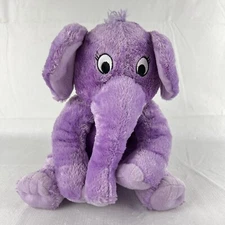 Kohls Cares Dr. Seuss The Nose Book Plush Purple Elephant 10” Stuffed Toy