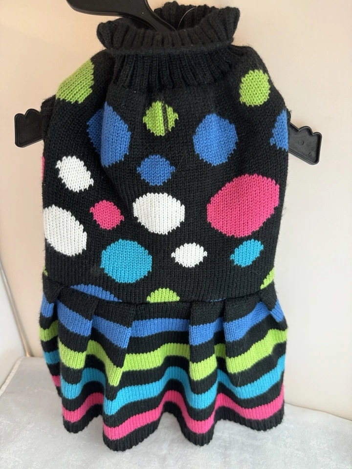 Vestido suéter tejido eléctrico para perros pequeños Pet East Side Collection para perros pequeños nuevo con etiquetas Foto 2 de 4