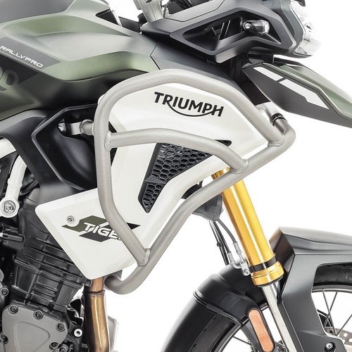 Set Defensas arriba + bolsas para Triumph Tiger 1200 GT / Pro 22-24 TG2 plata - Imagen 11 de 12
