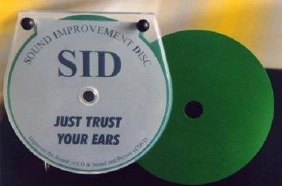 SID-14 SID14 Sound Improvement Disc CD SACD DVD BD Grüne Matte Model 14 mat