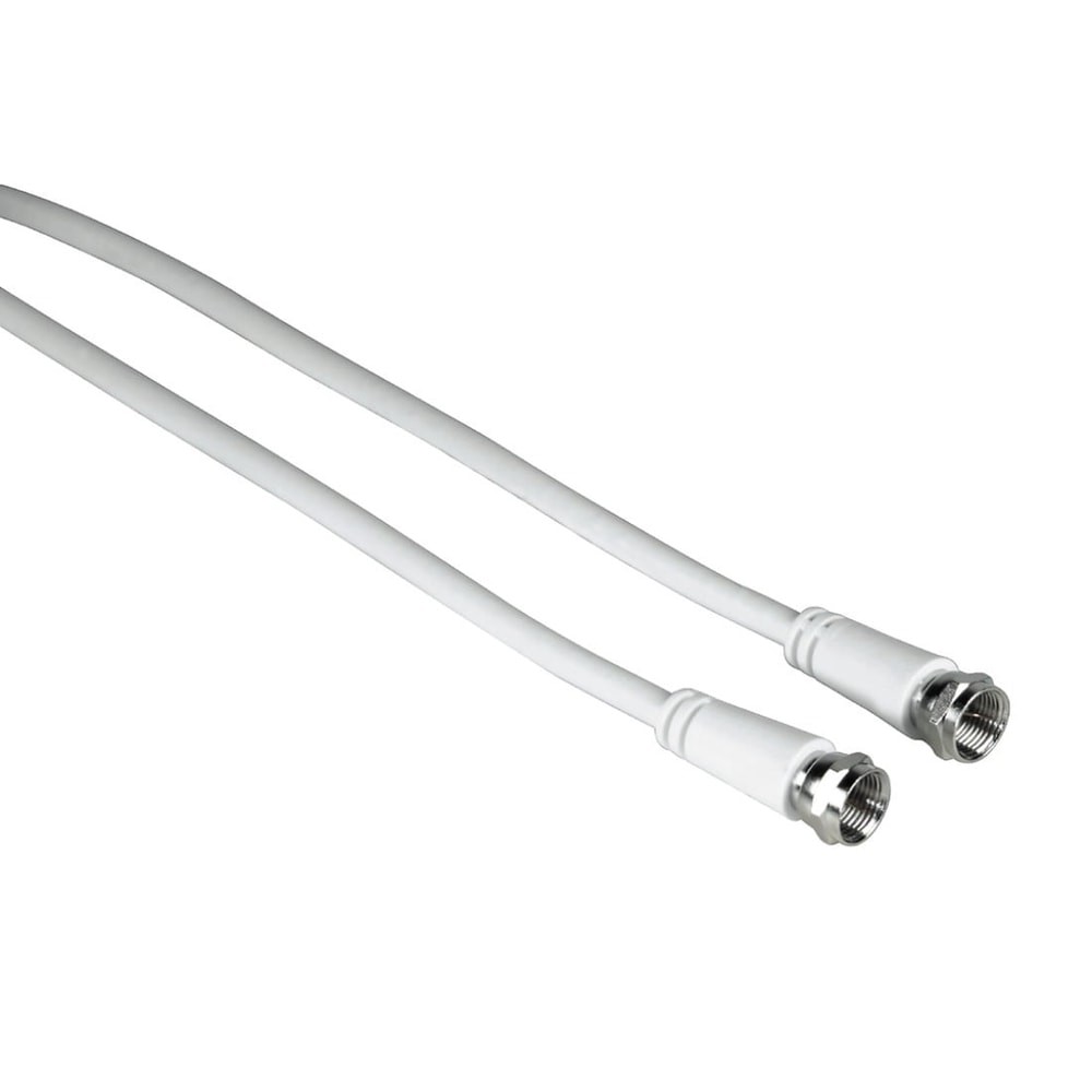 HAMA SAT-Anschlusskabel F-Stecker - F-Stecker 15 m 85 dB Wei 1907501 4190₽