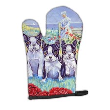 Caroline's Treasures 7005OVMT Boston Terrier 12" by 8.5", Trio