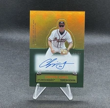 2025 Topps Archives 1964 Stand Ups Autograph Chipper Jones Gold /50 🔥🔥