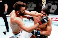 Kauê Fernandes Lightweight UFC MMA Fighter Signed 12x8 Action Photo + Dealer COA