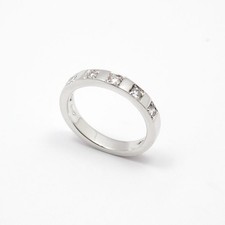 Bulgari Platinum 5P Diamond Merimi Ring Size 7 62367960