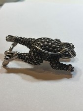 BARRY KIESELSTEIN CORD Toad Belt Buckle Sterling Silver Excellent Condition