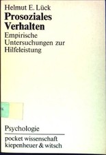 Prosoziales Verhalten : Empirische Untersuchu...