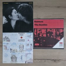 Konvolut 3 LP Lennon / Beatles: Double Fantasy & Shaved Fish (AMIGA DDR) + The B