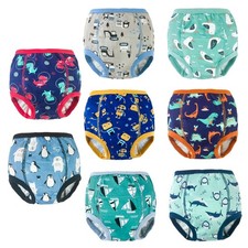SMULPOOTI 8 Packs Reusable Potty Training Underwear for Potty Training and Stron