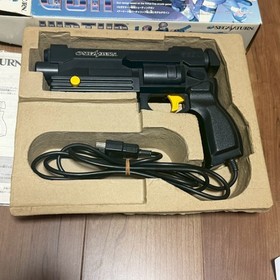 Boxed SS Sega Saturn GUN CONTROLLER Virtua Cop HSS-0152 - CRT TV Only-