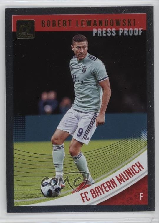 2018-19 Panini Donruss Press Proof Silver Robert Lewandowski #17 0ht6