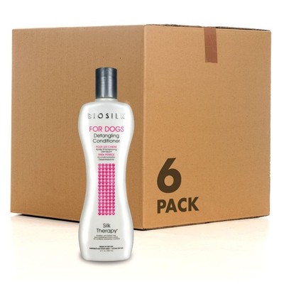 Biosilk For Dogs Silk Therapy Dog Detangling Conditioner Dog Coat Conditioner