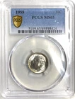 [PCGS Gold Shield] 1955 SILVER Roosevelt Dime MS65 10C