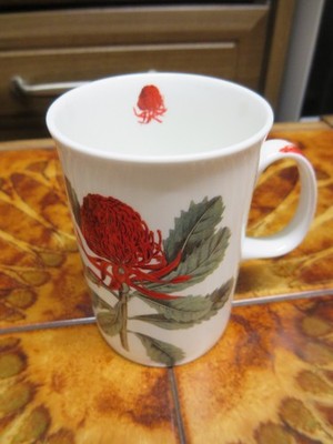 Ashdene Floral Emblems of Australia Tasse ft. Waratah Fine Bone China Collection