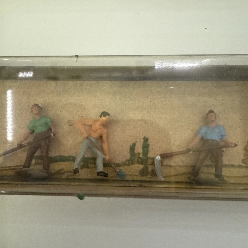 Lote de 10 figuras Merten 896 820 902 926 889 914 971 y misceláneas conjunto de figuras de tren en caja Foto 4 de 4