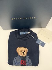 Polo Ralph Lauren Polo Bear Women s Small Navy RL Pullover Sweater