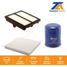 Air Cabin Engine Oil Filters (3 Total) Kit For Honda Civic Acura ILX KFM-100175