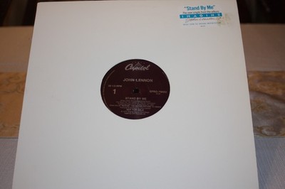 John Lennon ''Stand By Me'' Vinyl 12'' Single 1976 Capitol SPRO-79456 Promo