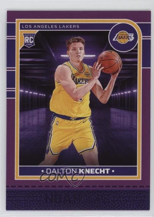 2024-25 Panini NBA Hoops Rookies Purple Dalton Knecht #247 0u3v