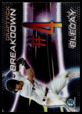 2019 Bowman Draft J.J. Bleday #BSB-JJB Draft Pick Breakdown