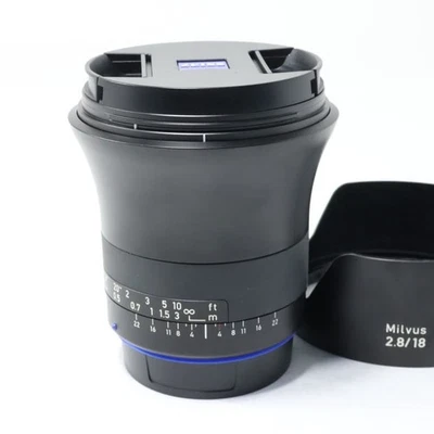 Objectif Manuel ZEISS Milvus 18mm F2.8 Pour Monture Canon EF Ultra Grand Angle - Photo 1/4
