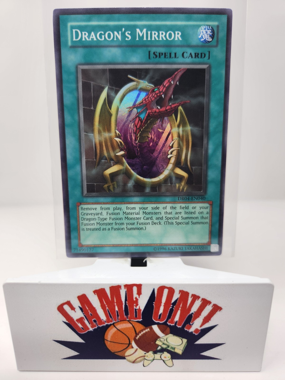Dragon's Mirror DR04-EN040 (YuGiOh Dark Revelation Volume 4) — is it worth grading?