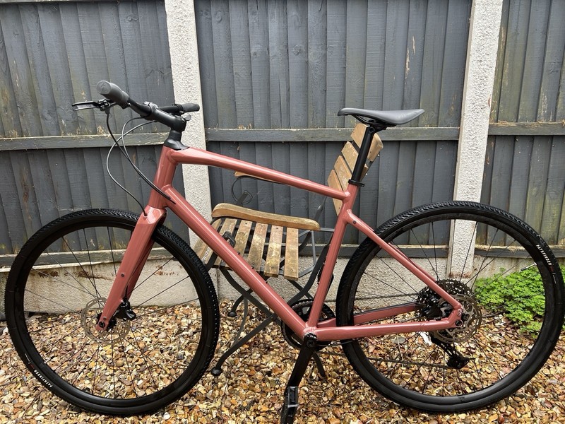 2025 Specialized Sirrus X 4.0 Hybrid Bike - Gloss Spice - Large