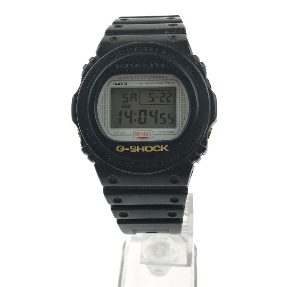 CASIO G-SHOCK × BEAMS DW-5700BE-1JR Casio G-Shock Beams Dw-5700Be-1Jr Special Order Collabo 20Th