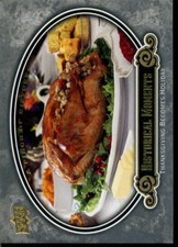 2009 UPPER DECK A PIECE OF HISTORY #188 THANKSGIVING ADOPTED AS HOLIDAY BASEBALL