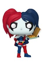 DC Comics: Harley Quinn Takeover Pop! Figura Vinilo Heroes Harley con Pizza 9 cm