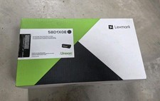 Genuine Lexmark Extra High Yield Contrast Toner Cartridge 58D1X0E New