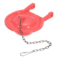 Toilet Stopper Flapper, 1pcs Fit 3" Flush Valve Toilet Red, 4.92"x3.86" 