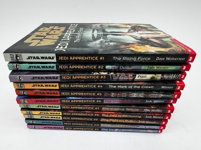 Star Wars Jedi Lehrlingsbücher #1 - #11 Scholastic Taschenbücher 1999 - 2000