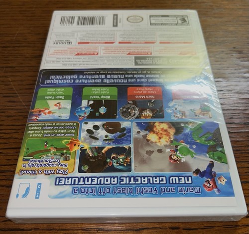 SEALED Super Mario Galaxy 2 Nintendo Wii 2010 WHITE Case BRAND NEW! NICE! RARE! - Picture 15 of 16