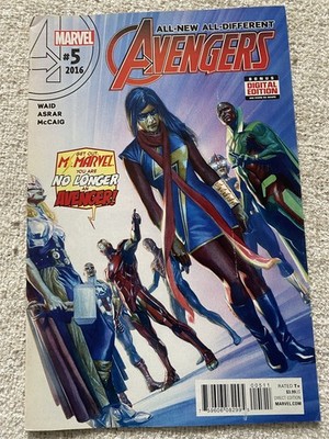 ALL-NEW, ALL DIFFERENT AVENGERS #5 Ms. Marvel Comics 2016 NM