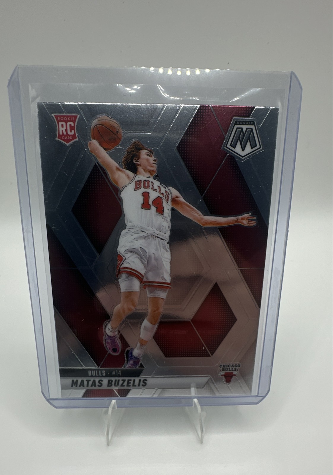 2024-25 Panini Mosaic - Rookies Matas Buzelis #223 Silver Prizm (RC)