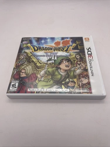 Dragon Quest VII Fragments of the Forgotten Past Nintendo 3DS Complete CIB Works