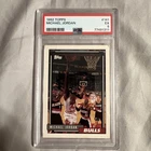 1992 Topps MICHAEL JORDAN # 141 PSA 5 Real Nice Iconic Card LOOKS MUCH  NICER