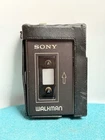Vintage Sony Walkman WM-3 Cassette Player w/Original Case FOR PARTS/REPAIR