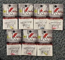 KENDERS JIGS KANOE JIG SERIES LOT OF 7 L72