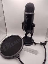 Logitech Blue Yeti USB Microphone &ndash; Boxed with Stand, Pop Filter, Cable