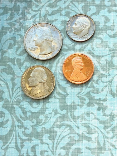 Shiny 1991 Proof Set