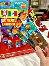 NEW Dragon Ball Z Super Watches from KFC Mexico EXCLUSIVE RARE Collectibles