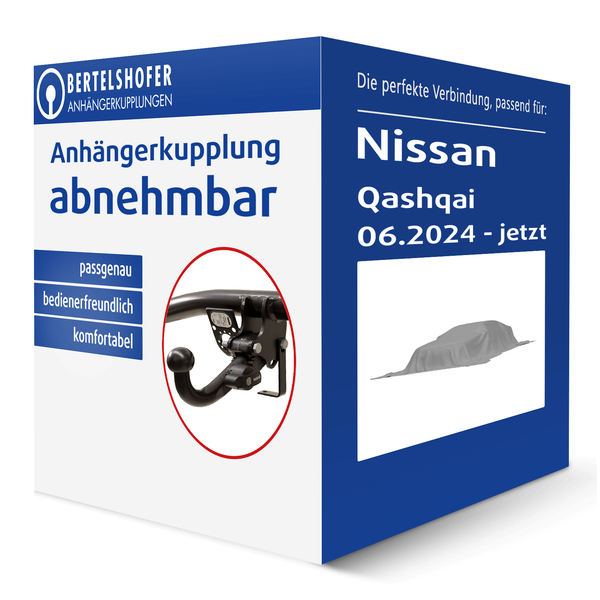 Brink AnhäNgerkupplung Abnehmbar FüR Nissan Qashqai Iii Typ J12 Ahk-image
