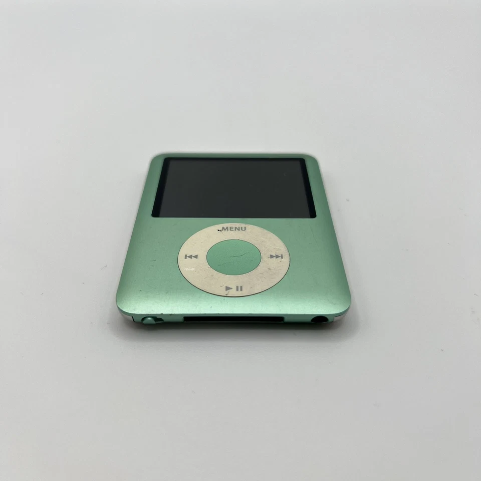 Apple iPod nano 3th generazione A1236 verde acqua 8GB usato MP3 PER PARTI - Immagine 2 di 4