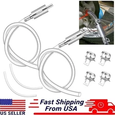  Car Motorcycle Clutch Brake Bleeder Hose One Way Valve Tube Bleeding Tool Kit