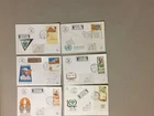 Six '50 Israel registered fdc