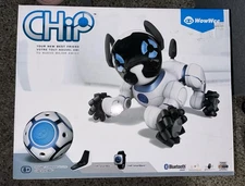 Wowwee Chip Interactive Puppy Robot Dog Remote Control Worked, Selling As Is